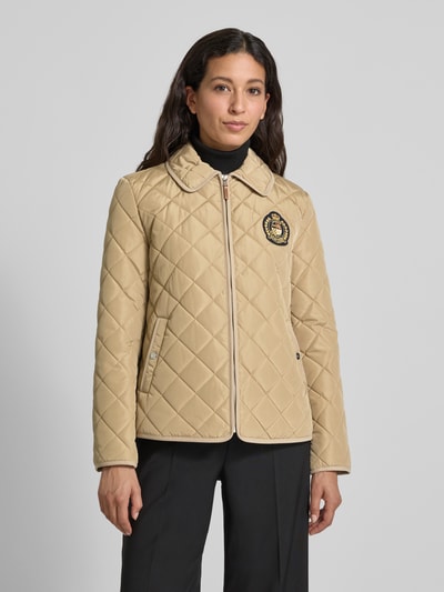 Lauren Ralph Lauren Kurtka pikowana z zamkiem błyskawicznym Piaskowy 4