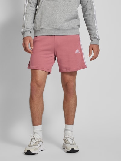 ADIDAS SPORTSWEAR Sweatshorts mit Logo-Stitching Altrosa 4