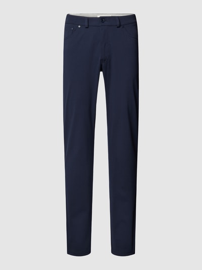 Brax Broek in 5-pocketmodel, model 'CHUCK' Marineblauw - 2