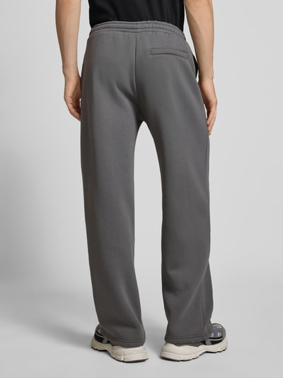 REVIEW Sweatpants mit elastischem Bund Dunkelgrau 5