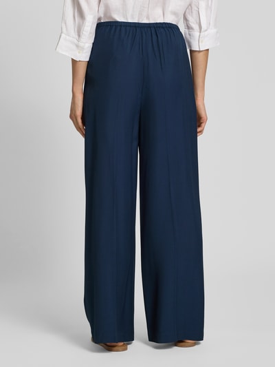 Tommy Hilfiger Loose fit pull-on broek van pure viscose Marineblauw - 5