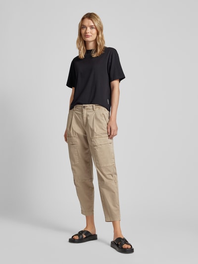 MAC Regular Fit Cargohose mit verkürztem Schnitt Sand 1