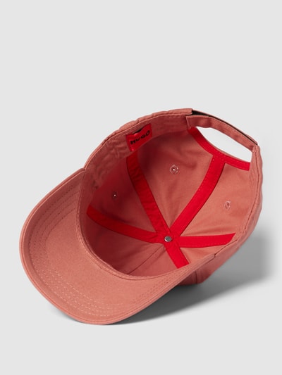 HUGO Basecap mit Label-Detail Lachs 2