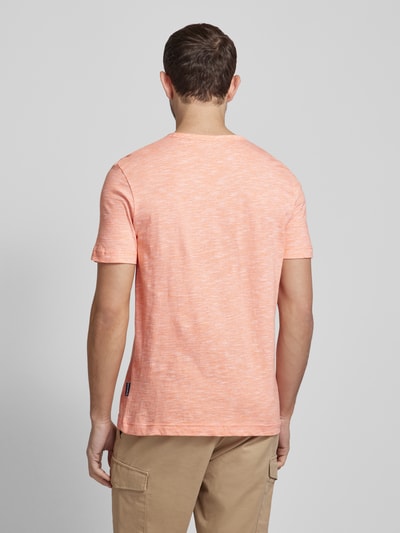 Tom Tailor T-shirt met melangelook Oranje - 5