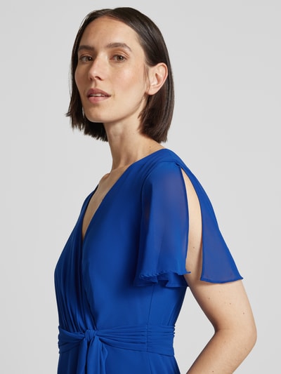 Christian Berg Cocktail Cocktailkleid mit V-Ausschnitt und Wickel-Optik Royal 3