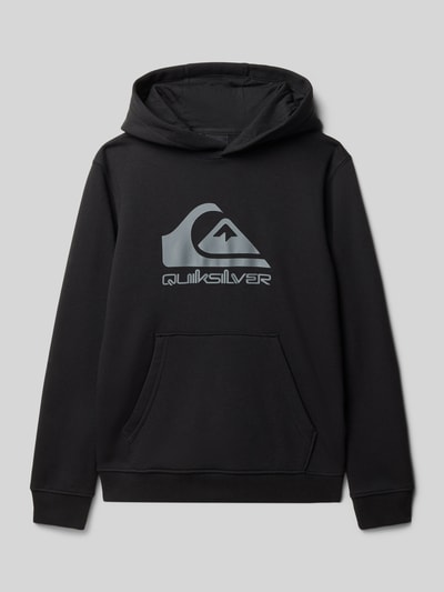 Quiksilver Regular Fit Hoodie mit Logo-Print Modell 'Youth' Black 1