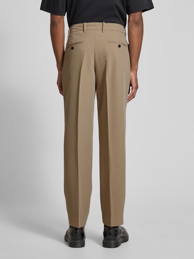 Jack & Jones Premium Loose Fit Stoffhose mit Bundfalten Modell 'KARL' Beige 5