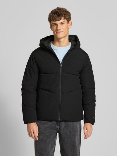 Jack & Jones Kurtka pikowana z kapturem Czarny 4