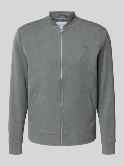 Les Deux Jacke mit Stehkragen Modell 'Como' Mittelgrau Melange 2