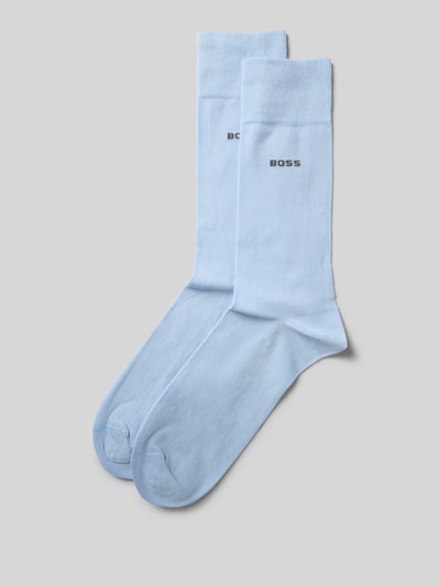 BOSS Socken aus Baumwoll-Mix im 2er-Pack Hellblau 1