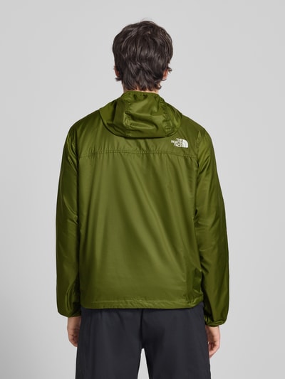 The North Face windbreaker met logo en ritszakken Olijfgroen - 5