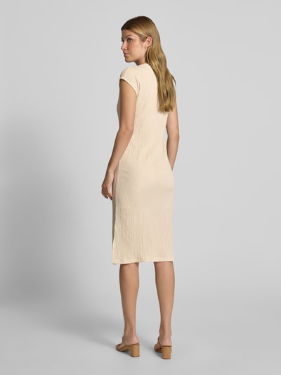 Tom Tailor Midi-jurk in kreuklook Beige - 5
