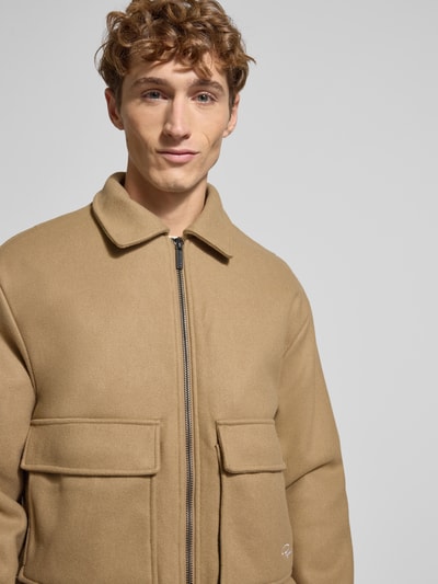 Pegador Jacke mit Reißverschluss Sand 3