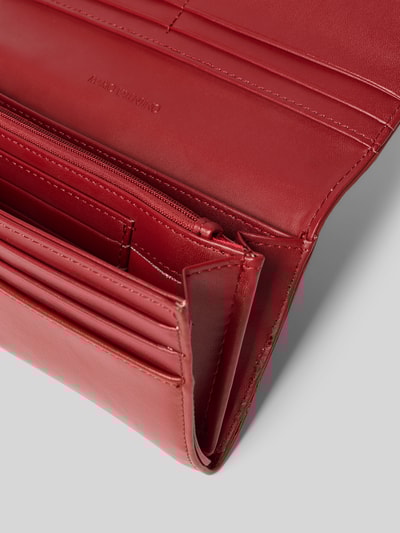 VALENTINO BAGS Portemonnee in leerlook, model 'West' Rood - 3