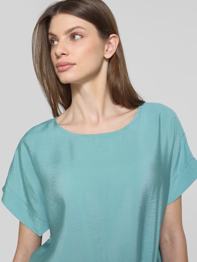 Christian Berg Woman Blusenshirt mit Rundhalsausschnitt Aqua 3