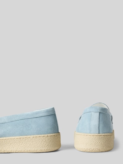 Antony Morato Loafer mit Label-Detail Modell 'REINER' Hellblau 2