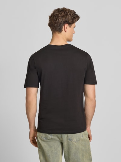 JACK & JONES T-Shirt mit Label-Print Modell 'CASSIS' Black 5