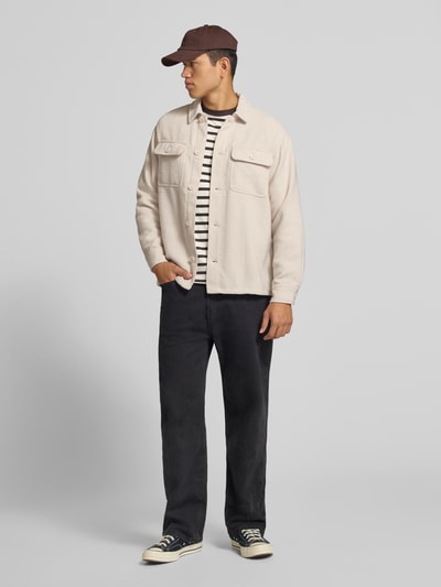 JACK & JONES Regular fit jack met borstzakken model 'REGENT' Offwhite - 1