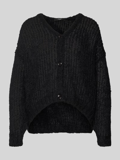 Weekend Max Mara Kardigan z mieszanki moheru i wełny w kroju regular fit Czarny 2