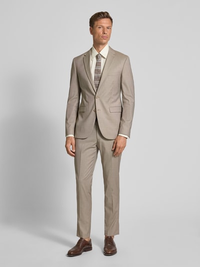 MCNEAL Anzughose mit Bügelfalten Beige 1