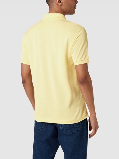 Lacoste Classic fit poloshirt met labelapplicatie Lichtgeel - 5