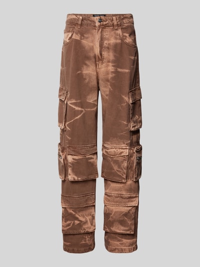 Review X MATW Loose Fit Cargohose mit Camouflage-Muster - REVIEW X MATW Taupe 2