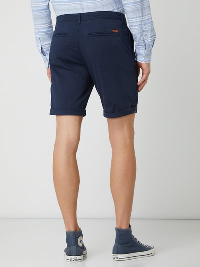 Jack & Jones Chino-Shorts mit Stretch-Anteil Modell 'Bowie' Dunkelblau 5