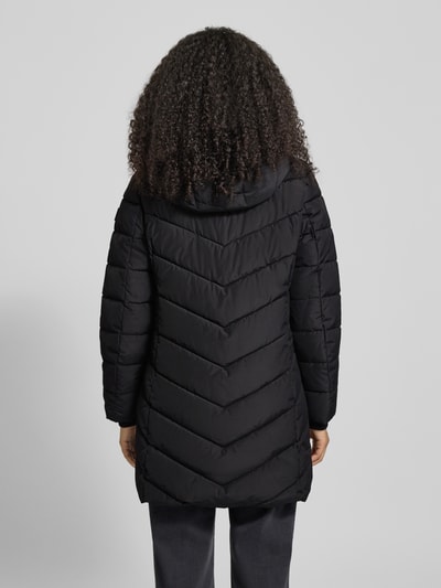 NAUTGÅRD Gewatteerde lange jas met Sorona® Aura-vulling
 Zwart - 5