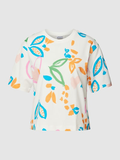 JAKE*S STUDIO WOMAN T-Shirt im Allover-Print Offwhite 2