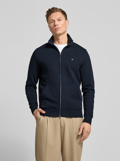 Christian Berg Men Regular Fit Sweatjacke mit Stehkragen Marine 4