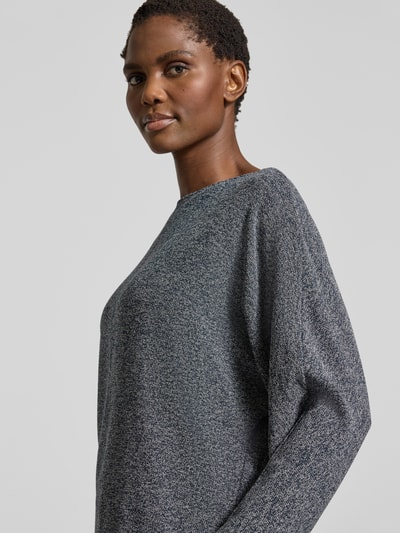 OPUS Pullover mit Rundhalsausschnitt Modell 'Gisere' Dunkelblau 3