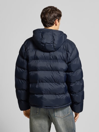 Calvin Klein Jeans Regular fit gewatteerd jack met logoprint, model 'Monogram' Marineblauw - 5