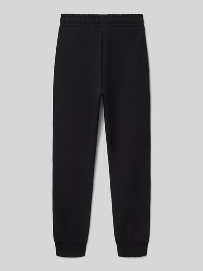 Produktfoto, Regular Fit Sweatpants aus Baumwoll-Mix von BOSS, efekt: jednolity kolor, krój regular fit, naszywka z logo, tunel, ściągacz, wpuszczane kieszenie, wykończenie materiału: dzianina dresowa, materiał: mieszanka bawełny