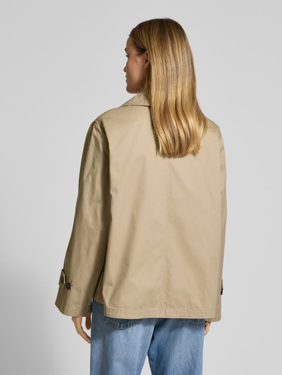 Marc O'Polo Regular Fit Caban-Jacke aus reiner Baumwolle Sand 5