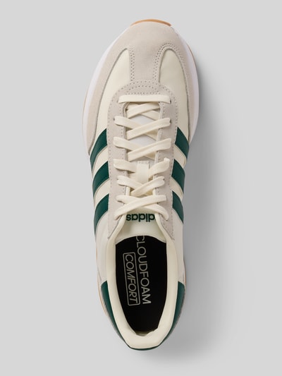 adidas Sportswear Sneaker aus Leder-Mix mit profilierter Sohle Modell 'RUN' Weiss 3