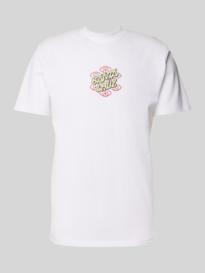 SANTA CRUZ T-Shirt mit Label-Print Weiss 2
