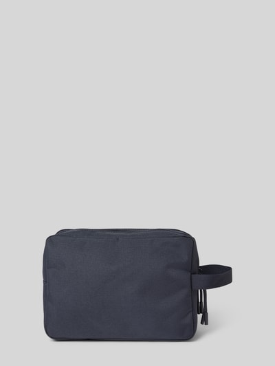 Lacoste Toilettas met 2 ritsvakken Marineblauw - 4