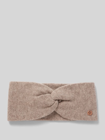 Fraas Hoofdband van kasjmier Beige - 1