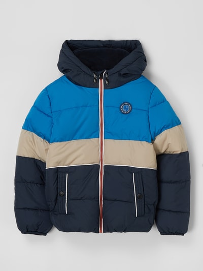 Garcia Steppjacke mit Kapuze Marine 1