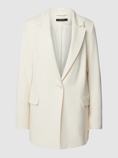 comma Blazer met reverskraag Ecru - 2