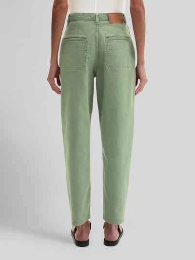 Marc O'Polo Barrel Fit Jeans aus Baumwoll-Mix Hellgruen 5