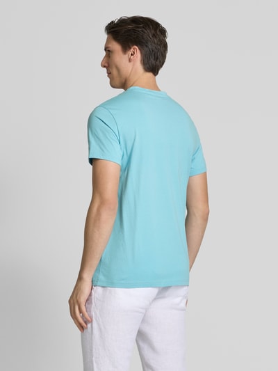 BOSS T-Shirt mit Label-Print Ocean 5