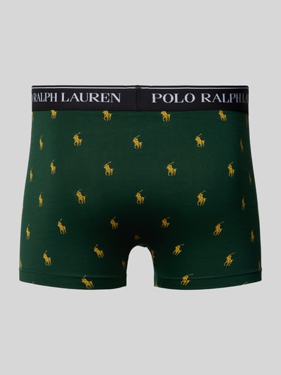 Polo Ralph Lauren Underwear Trunks mit elastischem Label-Bund im 3er-Pack Bordeaux 3