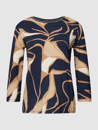 Betty Barclay Longsleeve mit Allover-Muster Marine 2