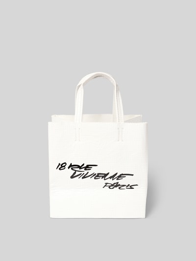 Kenzo Tote Bag mit Label-Print Weiss 4