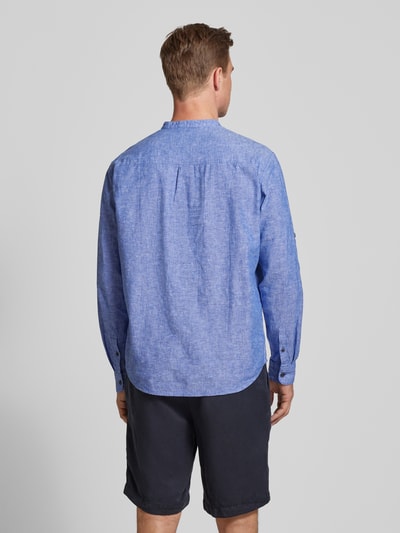 Tom Tailor Denim Relaxed fit linnen overhemd in tuniekstijl Lichtblauw - 5