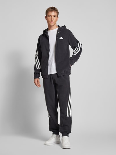 ADIDAS SPORTSWEAR Sweatjacke mit Logo-Print Black 1