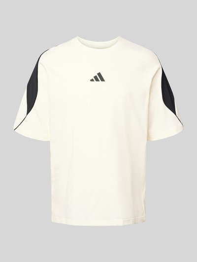 adidas Sportswear T-shirt z logo i okrągłym dekoltem Złamany biały 2