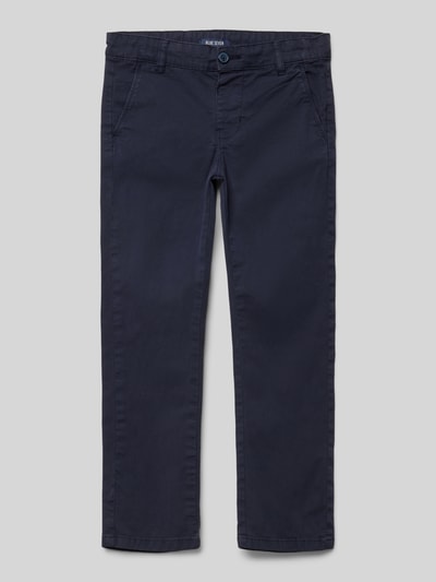 Blue Seven Regular Fit Chino mit Eingrifftaschen Marine 1