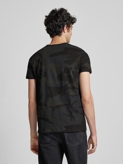 Alpha Industries T-shirt met labelprint Zwart - 5